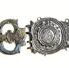 Objetos de la necropolis visigoda de Castiltierra (Segovia) que se muestra en el Museo Arqueológico Nacional de Madrid