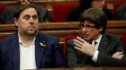 Puigdemont responde a Junqueras que él y sus exconsejeros huidos también son «consecuentes»