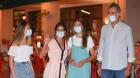Los Reyes y sus hijas cenan en el nuevo restaurante de Martín Berasategui