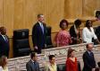 El Rey hace un llamamiento en la Asamblea angoleña a «unir esfuerzos» contra la guerra en Ucrania