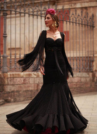 Así son los trajes de flamenca las influencers la de Abril de Sevilla 2019 - Sur