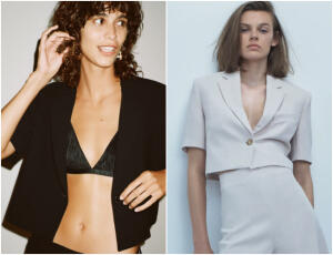 Blazer de manga corta, la prenda fashion que tienes que llevar ya