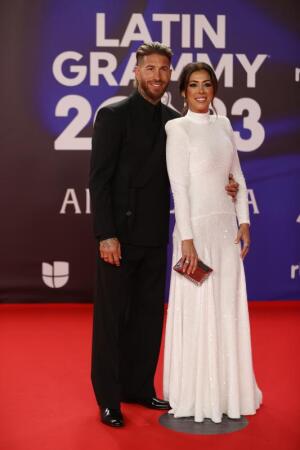 ¿Quién era la acompañante de Sergio Ramos en los Grammy Latinos?