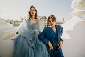 La hija de Raquel Bollo, Alma Cortés, protagonista de un editorial de moda