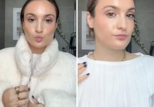 Adiós a las manchas de maquillaje: el spray que los maquilladores usan para no ensuciar los cuellos de la ropa