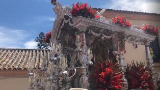 Peregrinación de Ida de la Hermandad del Rocío de Triana