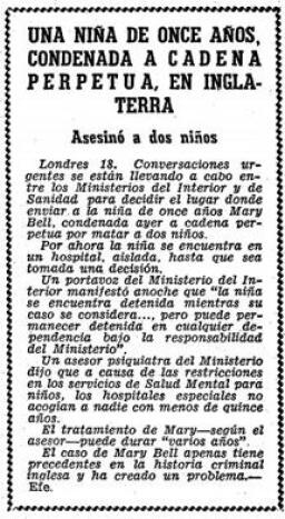 Mary Bell La Psicopata De Cara Angelical Que Asesino Y Mutilo A Dos Ninos Con 11 Anos