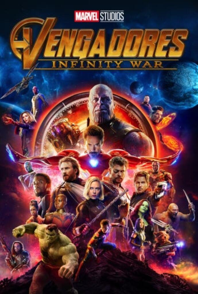 Huelga Claraboya Campeonato Vengadores: Infinity War (2018) Película - PLAY Cine