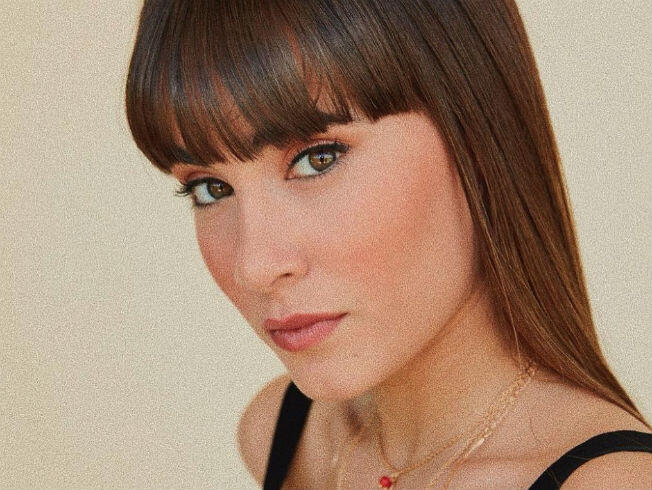 Flequillo de Aitana. Foto: Instagram