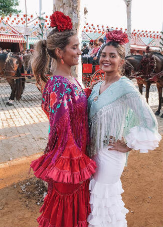 Los trajes de flamenca más bonitos que llevaron las influencers el año  pasado - Bulevar Sur